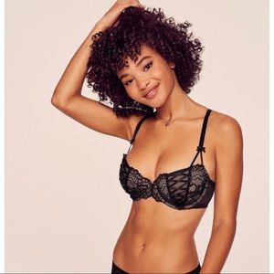 Adore Me Lace Contour Balconette Bra 34DDD